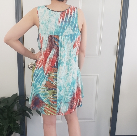 Boho‎ Sheath Dress - Picture 2 of 4